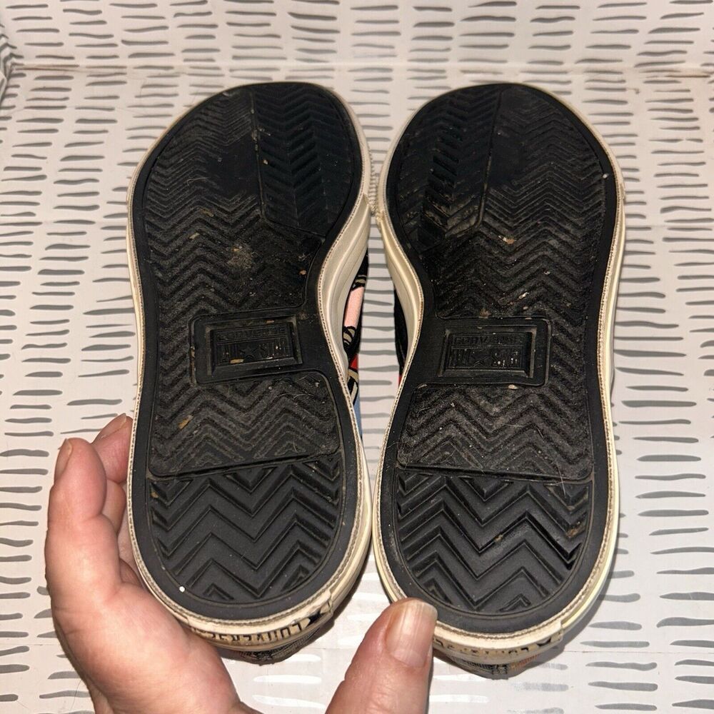 Converse All Star Cartoon Low slip on shoes 100143R Women's‎ 7.5 Mens 6 - Picture 9 of 9